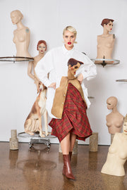M.A Dainty II CHUTE - Red Check