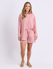 Foxwood II ECHO Stripe Shirt - red stripe