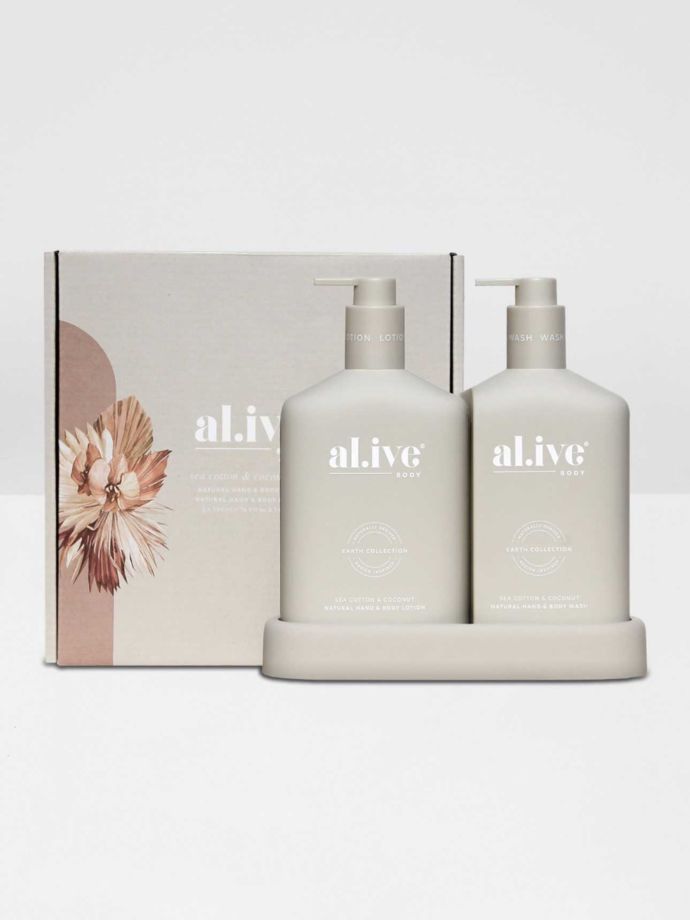 al.ive II  WASH & LOTION Duo - sea cotton & coconut