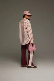 ARAMINTA JAMES II ALPINE Cotton Stripe Shirt - Light Blush