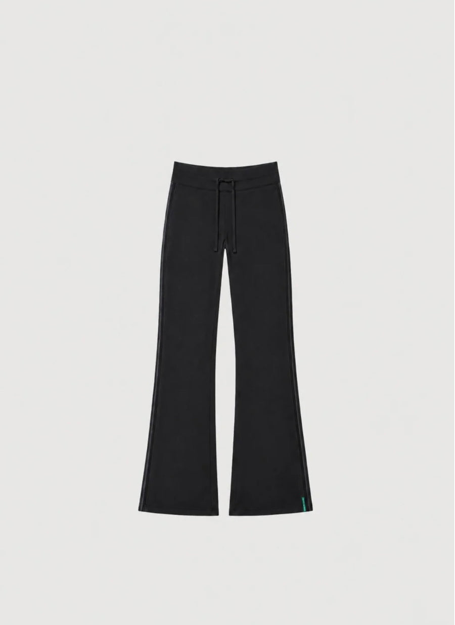 Pinky & Kamal II STRAIGHT Leg Tie Up Pant - black