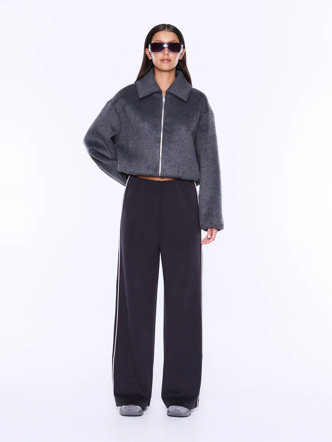 Ena Pelly II ALESSIA Relaxed Pant - charcoal