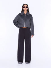 Ena Pelly II ALESSIA Relaxed Pant - charcoal