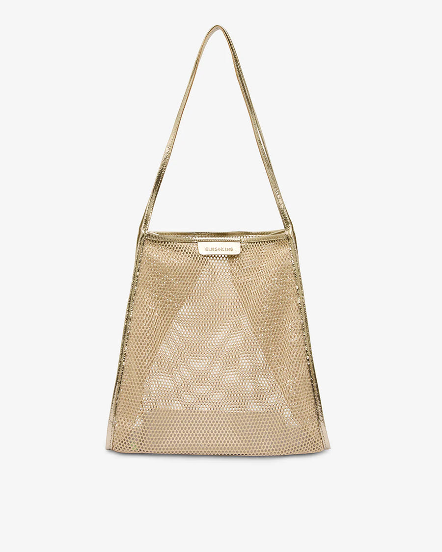 Elms & King II ZANZIBAR Bag - Taupe Mesh