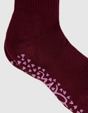 Elm Lifestyle II ELM Ribbed College Socks - plum