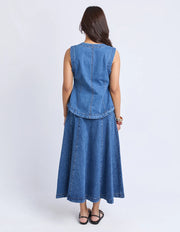 FOXWOOD II Abbott Vest - Denim
