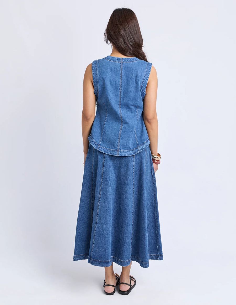 FOXWOOD II Abbott Vest - Denim