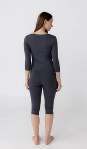 PINKY & KAMAL II Capri Leggings - slate
