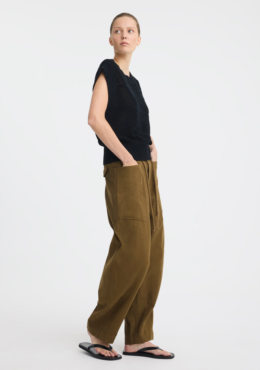 Morrison II ELIRA KNIT VEST - Black