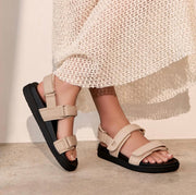 FRANKiE4 II ROME Sandals - Ecru