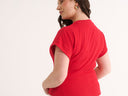 Kelly V Tee - Red