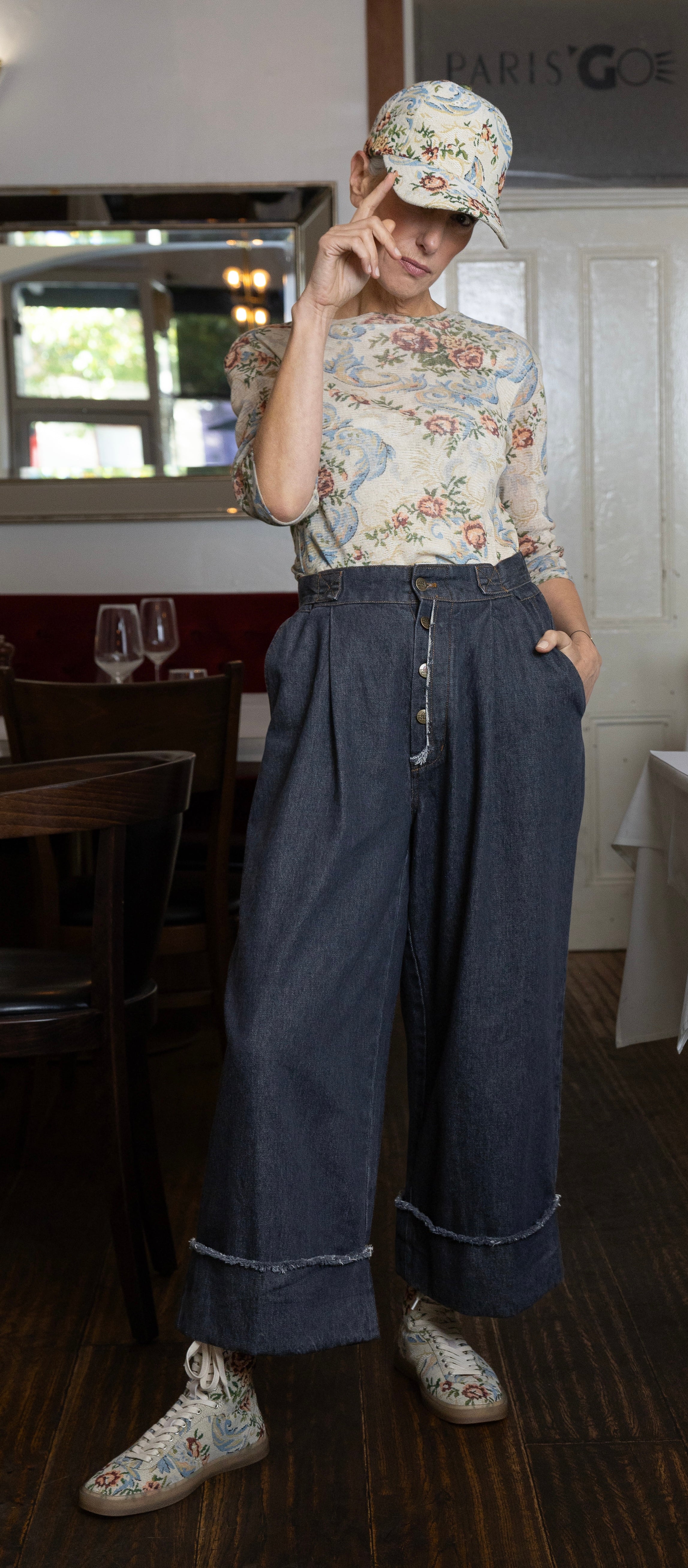 Maud Dainty II POLLY PANT - Indigo