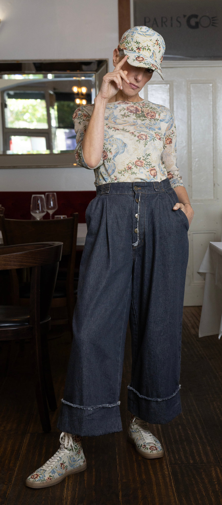 Maud Dainty II MEADOW COTTON MESH - FLOWER