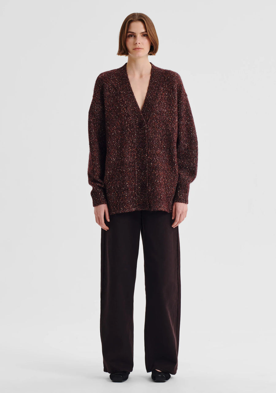 Morrison II ZOE Knit Cardigan - boysenberry