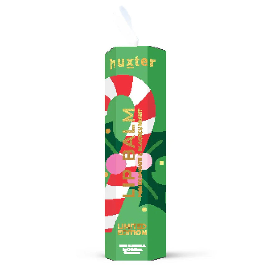 Huxter II Hanging Lip Balm 9gm - Pomegranate & Blackcurrant - Xmas Flowers Collection