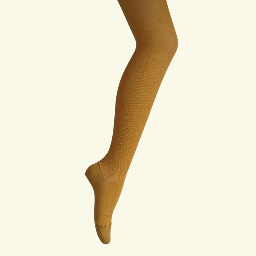 Mosey II MERION WOOL TEXTURED KNIT TIGHT - Tobacco