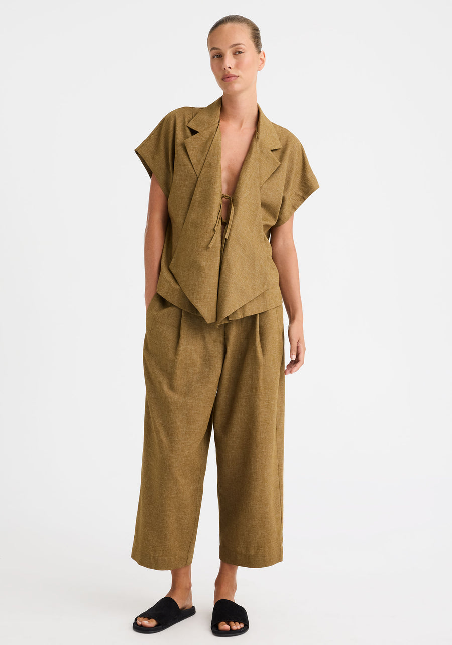 Morrison II TOMMIE TOP - Bark