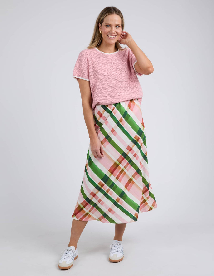 Elm Lifestyle II BREE Check Skirt - Check