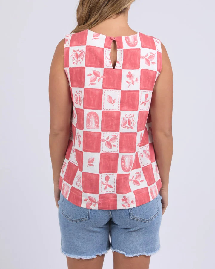 FOXWOOD II BIARITTZ Top - Crimson