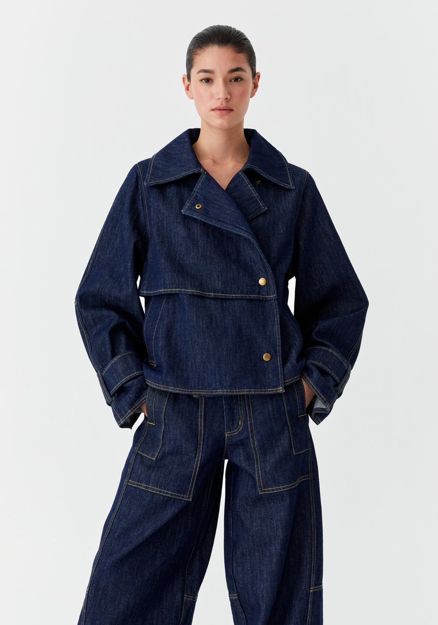 Morrison II TYLER denim Jacket - indigo