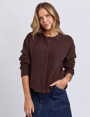 Foxwood II MURPHY Knit Cardigan - coffee