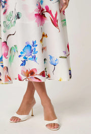 OnceWas IIPANDOREA Dobby Stitch Detail Skirt - plume blossom