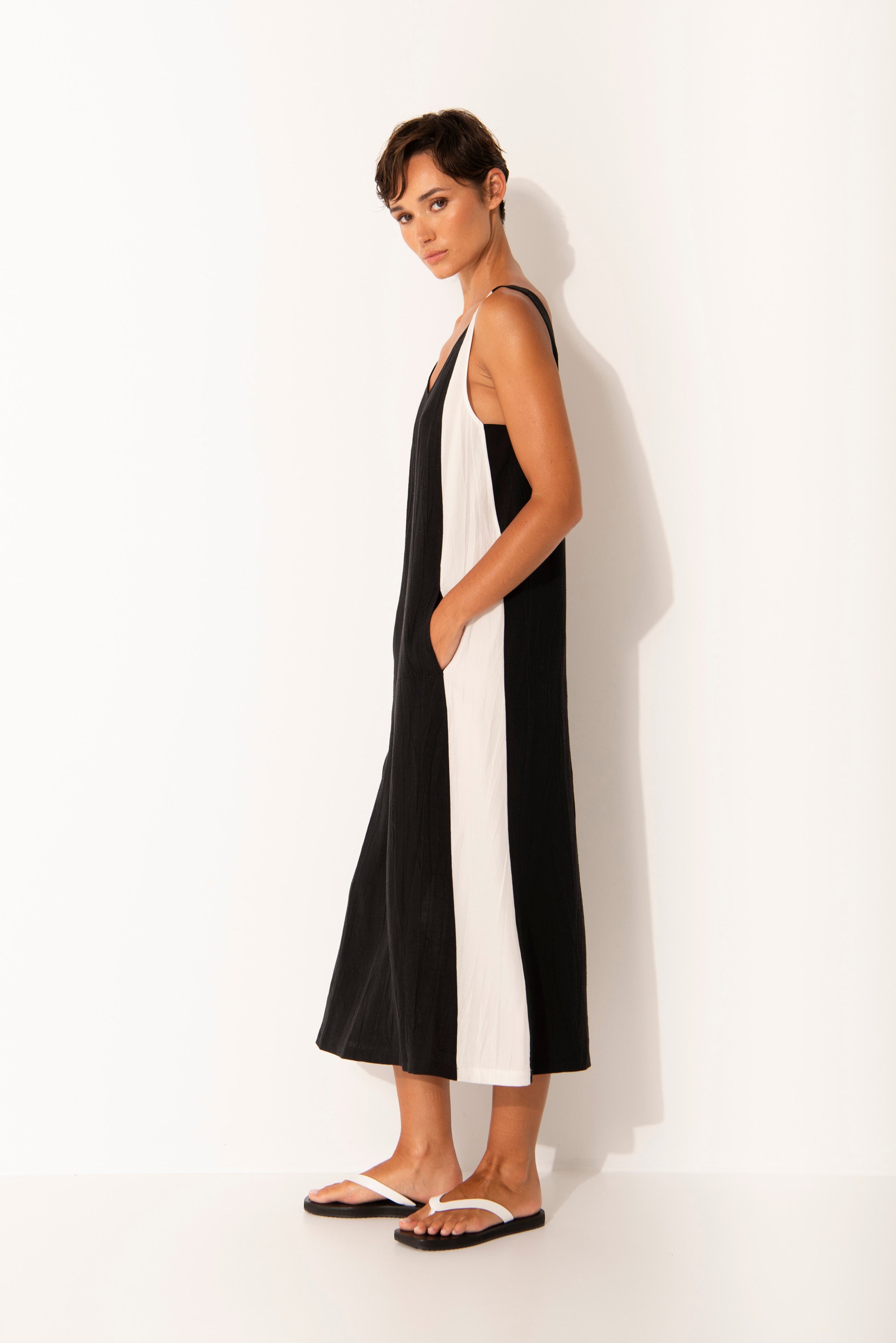 Lounge The Label II MALTA Dress - Black/White
