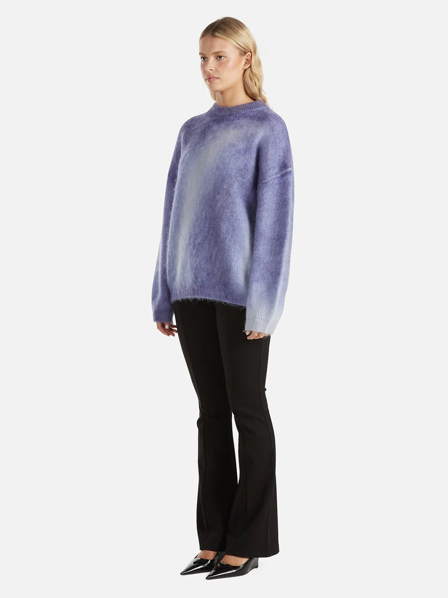 ENA Pelly II DELILAH Knit Pullover - Iris Swirl