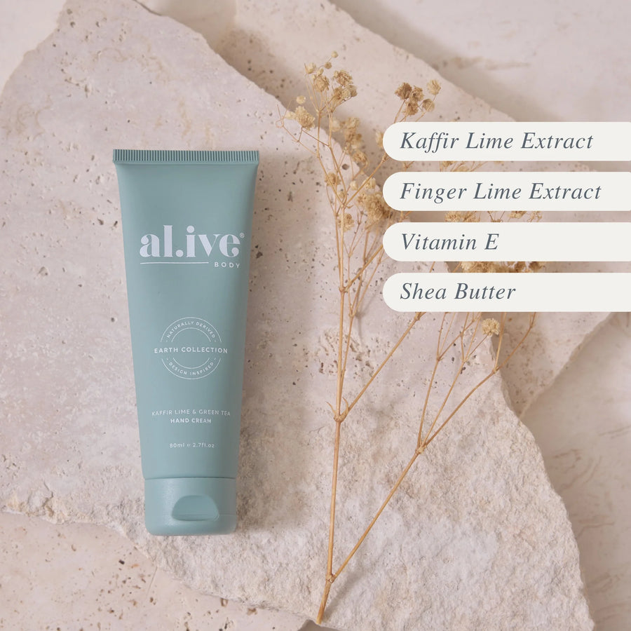 Al.ive II Hand Cream - Kaffir Lime & Green Tea