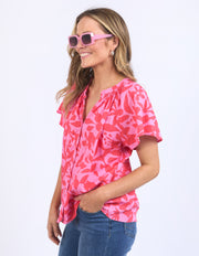 Elm Lifestyle II SUNSET HOUR Blouse - straw