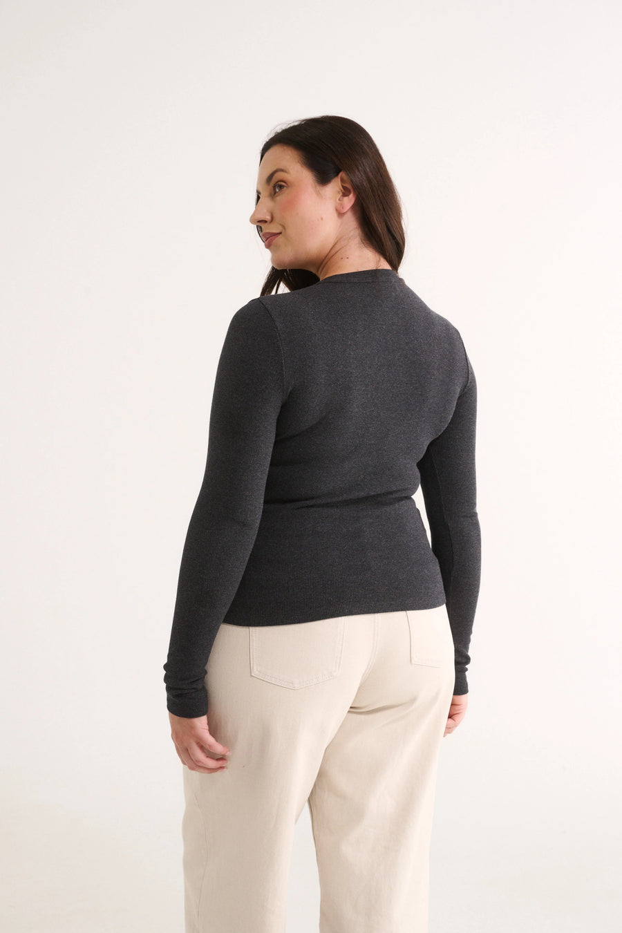 Primi II CARINA Classic L/S - Charcoal