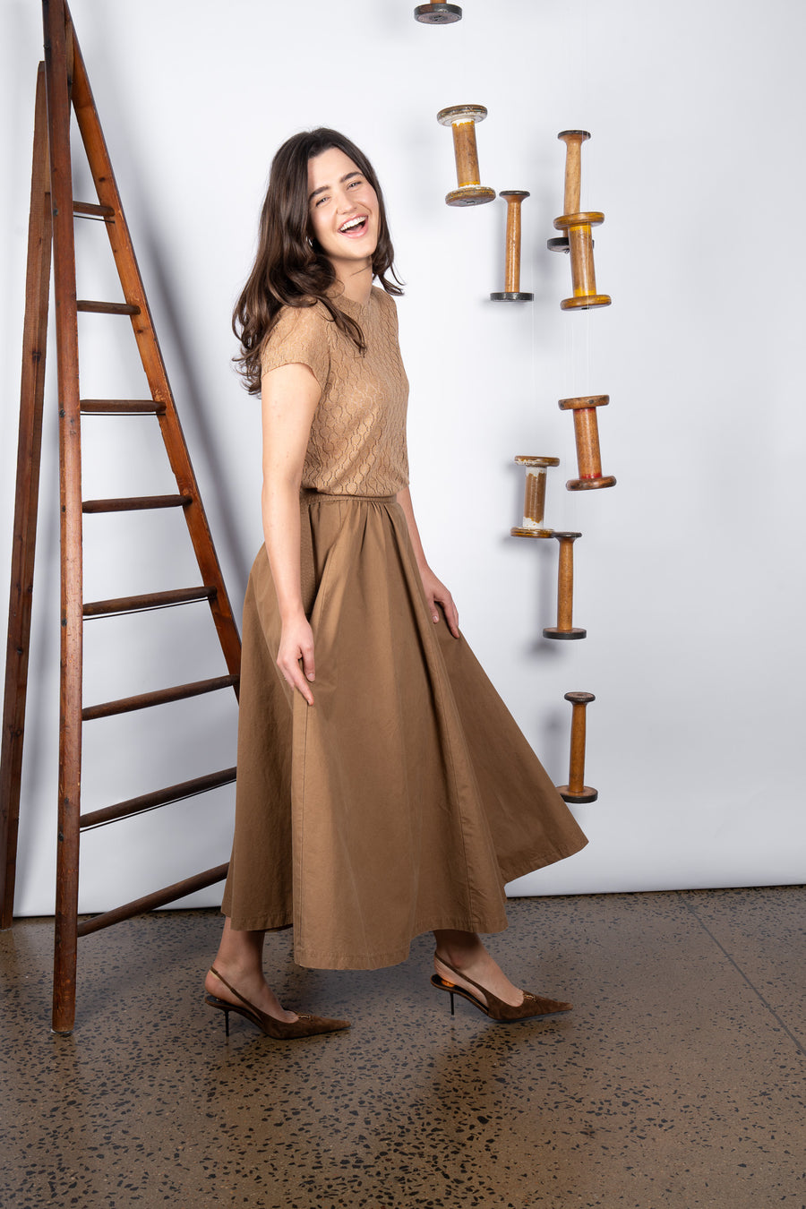 M.A Dainty II LOLLY Tee - tan