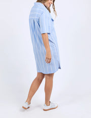 FOXWOOD II HOLIDAY Shirt Dress - Blue/White Stripe