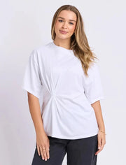 Foxwood II TIED TEE - White
