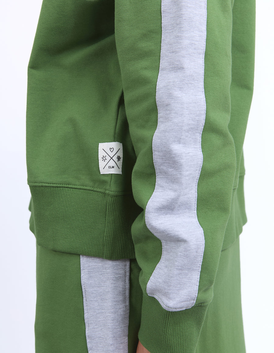 Elm Lifestyle II SLOANE Fleece Crew - cedar green