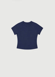 Pinky & Kamal CROPPED BABY Tee - navy