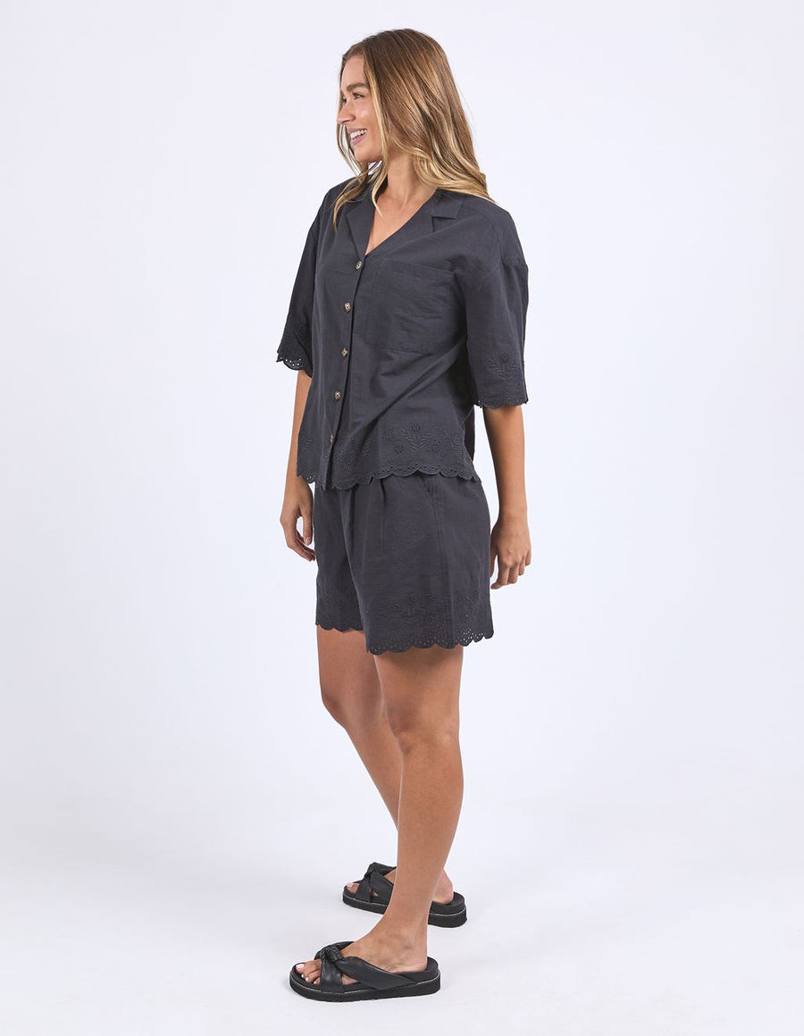 FOXWOOD II Madeleine Shirt - black
