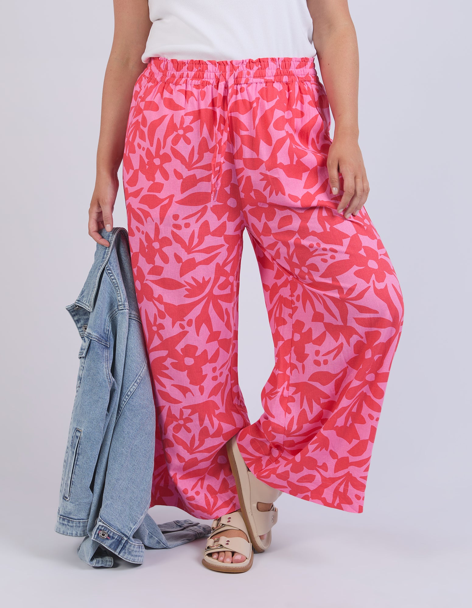 Elm Lifestyle II SUNSET HOUR Pant - strawberry