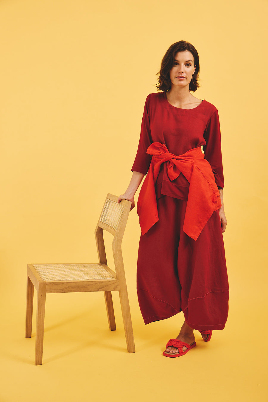 VALIA II BASTILLE PANT - KEPCHUP