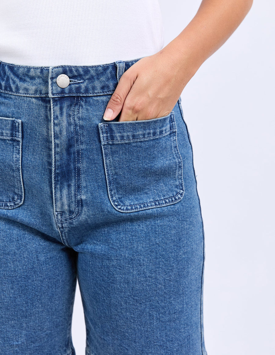FOXWOOD II SARAH Short - Mid Blue