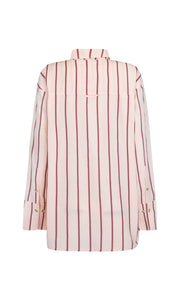 ARAMINTA JAMES II ALPINE Cotton Stripe Shirt - Light Blush