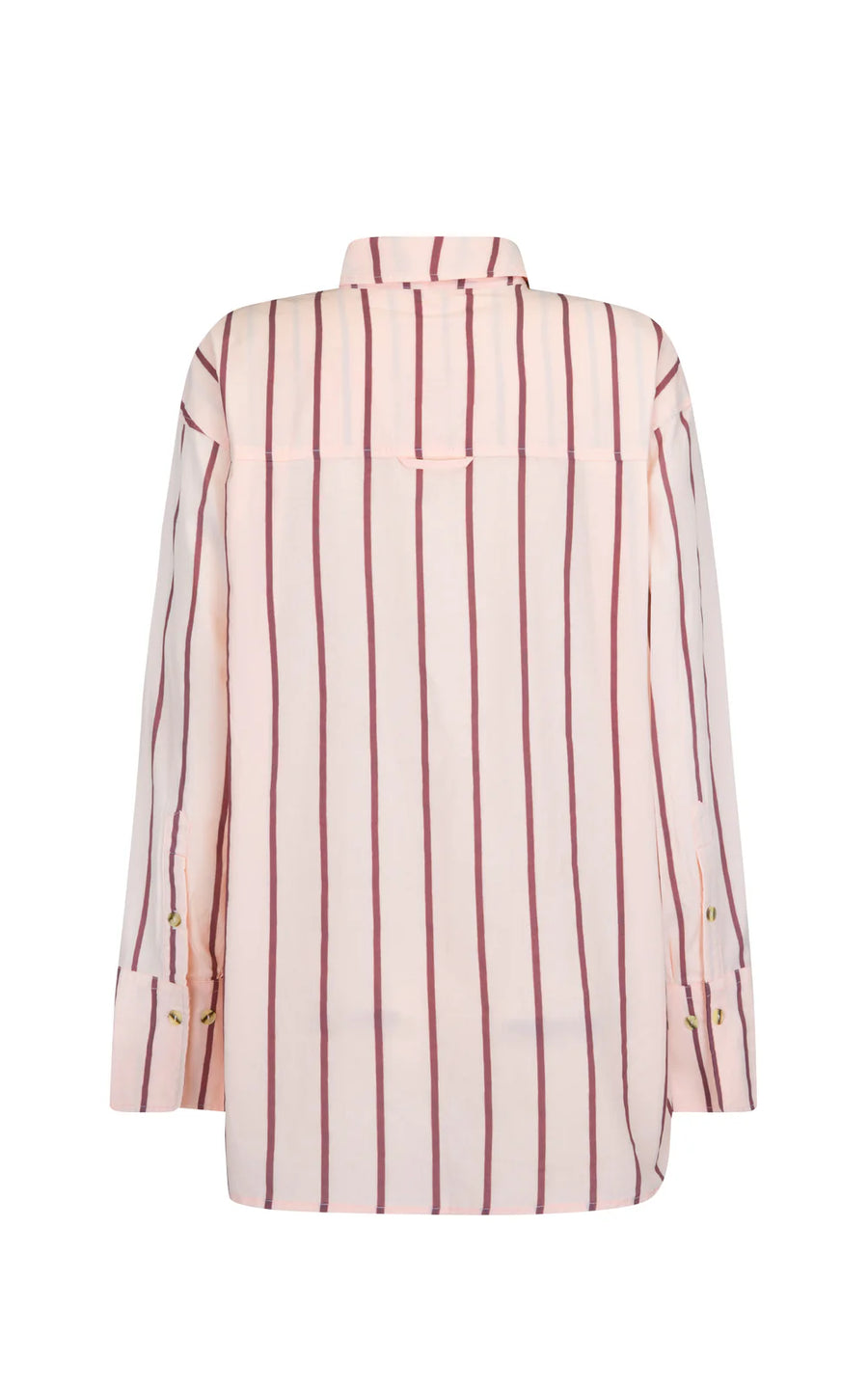 ARAMINTA JAMES II ALPINE Cotton Stripe Shirt - Light Blush