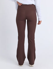 Foxwood II LUXE RIB PANTS - Coffee