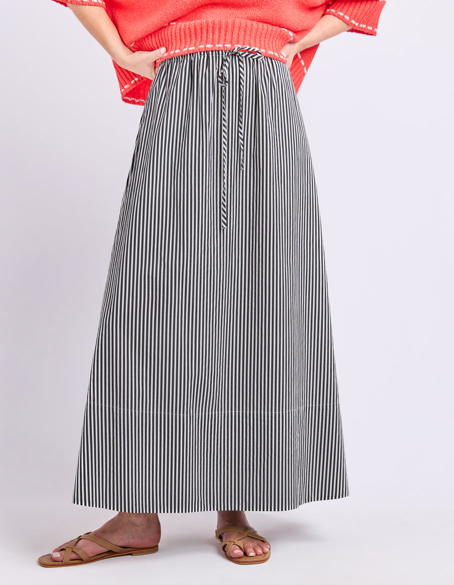 Elm Lifestyle II THE WILLOW Skirt - black stripe