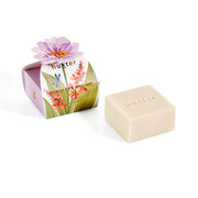 Huxter II BODY CLEANSING  BAR Gift Box - Mauve Flower - White Florals & French Pear