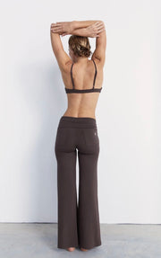 PINKY & KAMAL II YIN full length Flare - dark brown