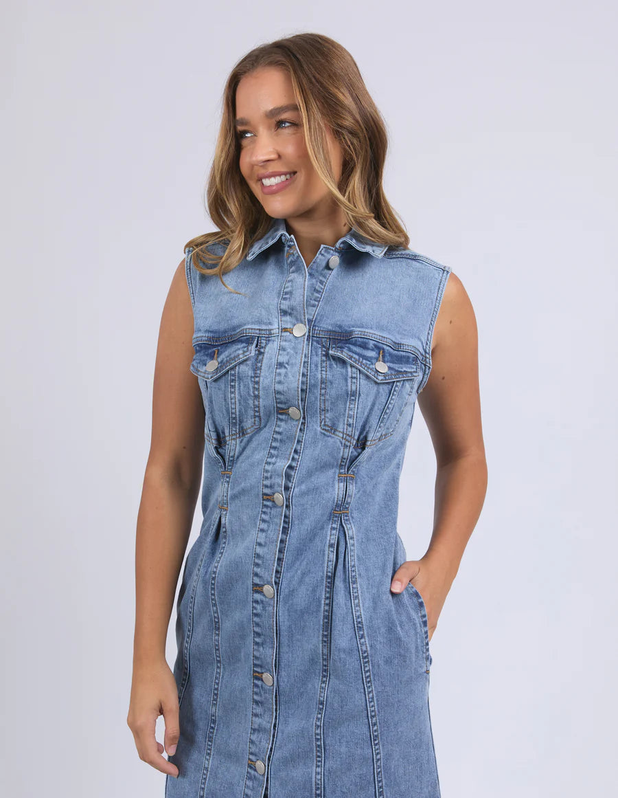 Foxwood II PORTO Dress - Denim