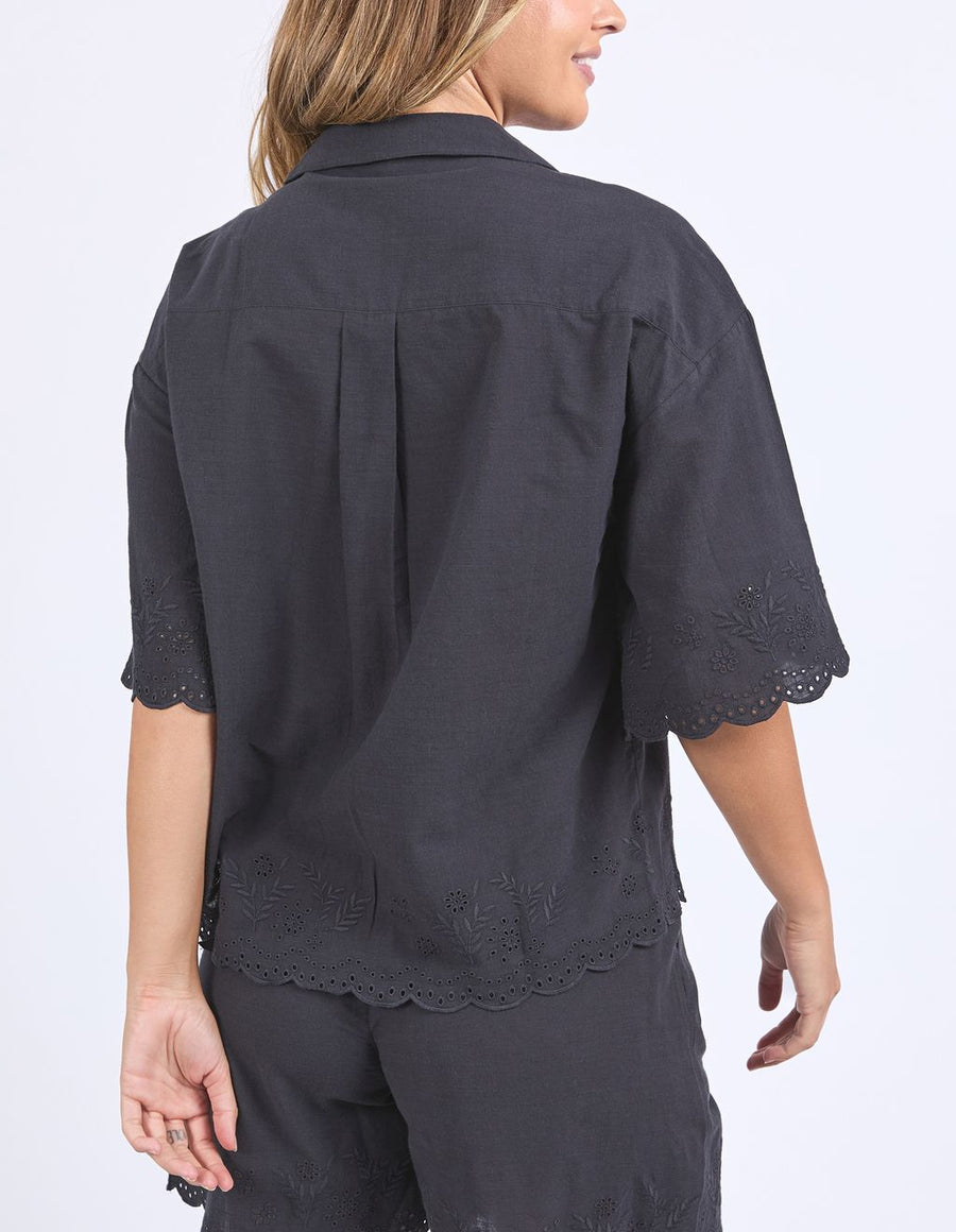 FOXWOOD II Madeleine Shirt - black