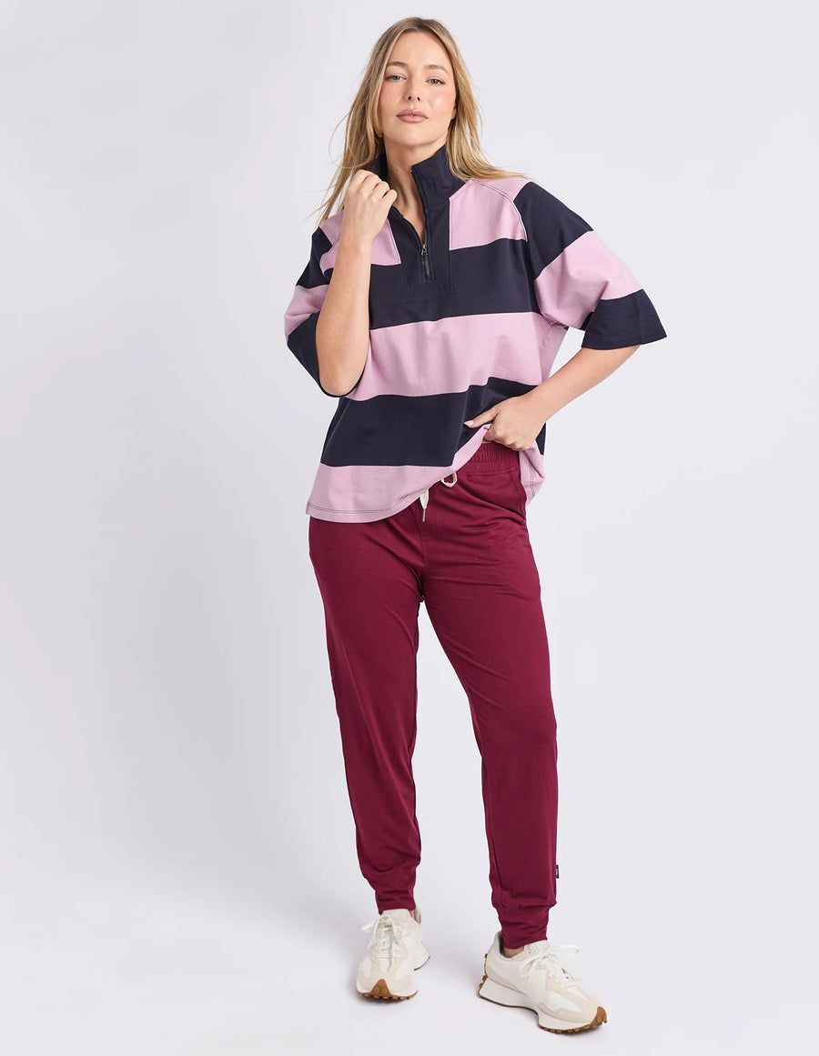 Elm Lifestyle II FREEDOM Trackpant - plum