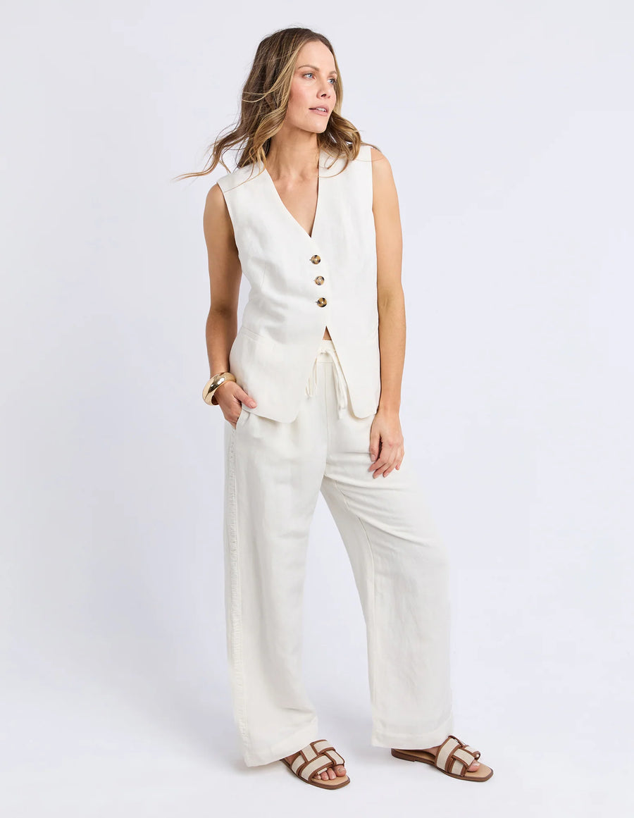 FOXWOOD II Peyton Vest - vintage white